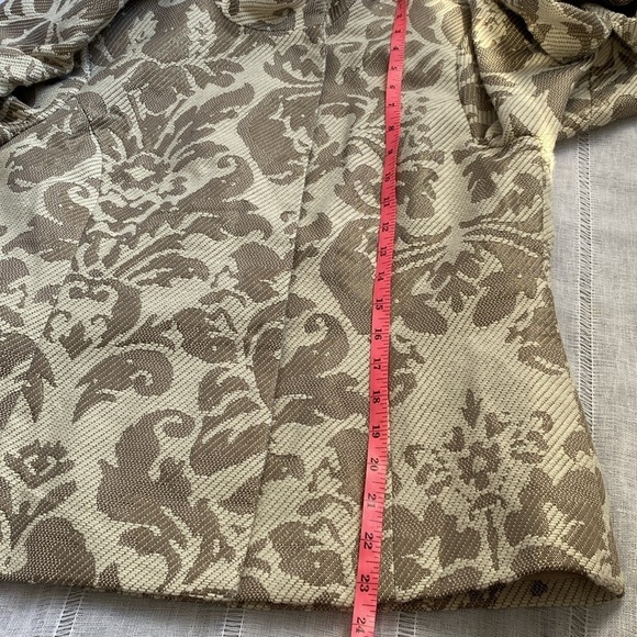 Coldwater Creek Neutral Patterned Women's Jacket. - Picture 12 of 12